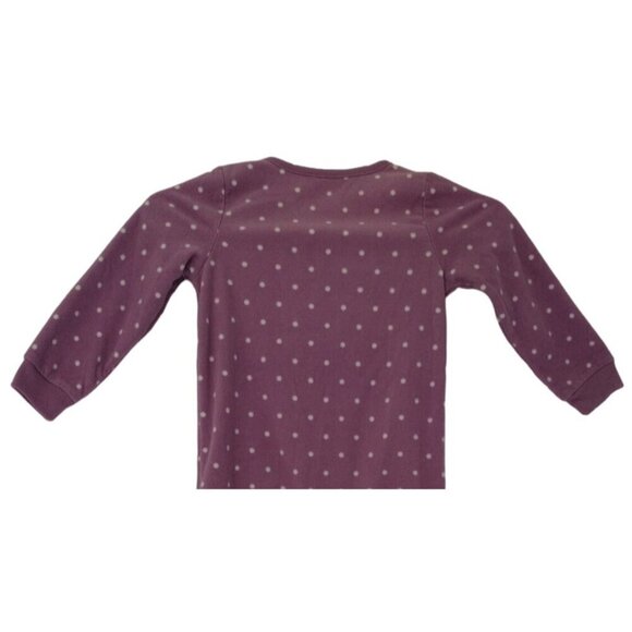 CARTER'S, sleeping game, violet color with white balls, for girls, size 3T/3A - Picture 6 of 11